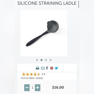 Pampered Chef Straining Ladle